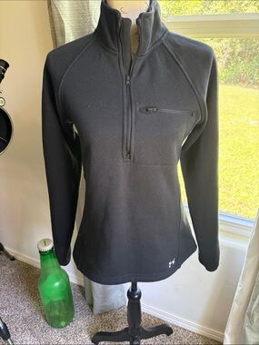 Under Armour Black Women's Half-Zip Performance Pullover